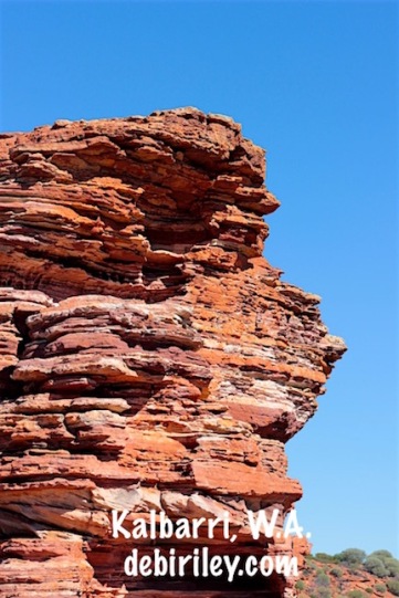 Kalbarri red gorges, Western Australia travel photographs, debiriley.com 